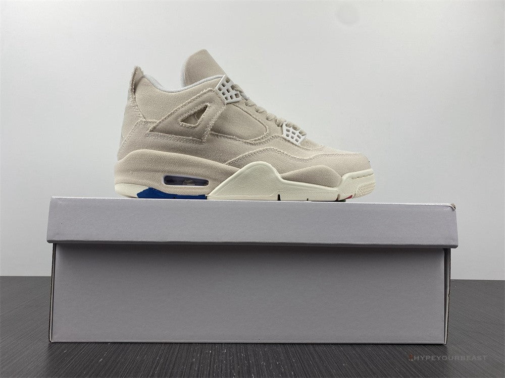 Air Jordan 4 'White Canvas'
