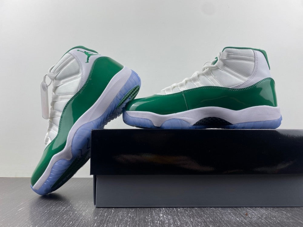 Air Jordan 11 High 'Green White'