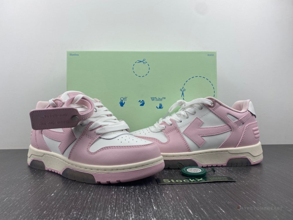 Off-White Out Of Office Low Pink Sneakers