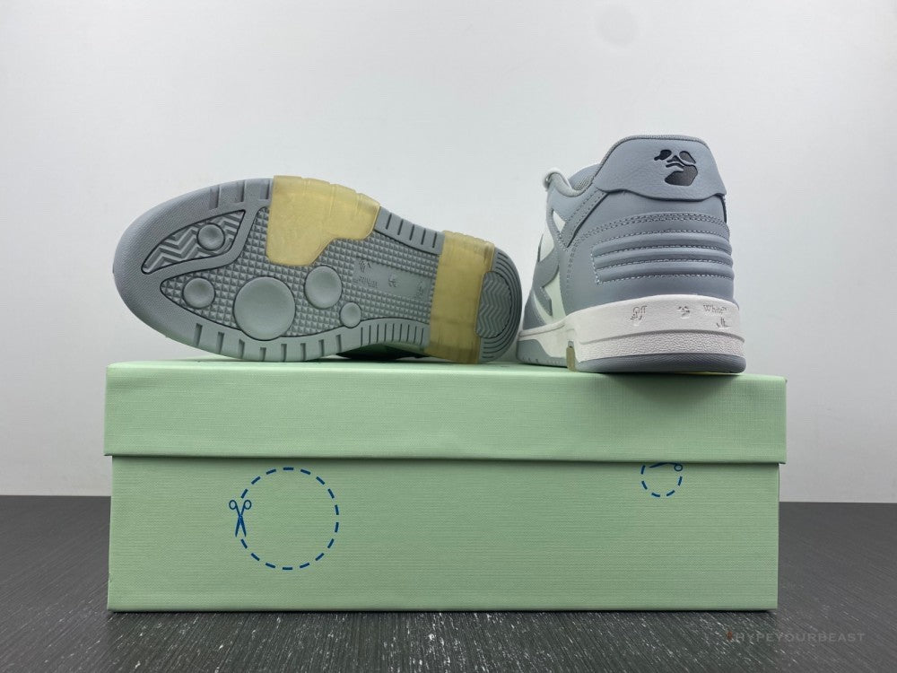 Off-White Out Of Office Low Grey Sneakers