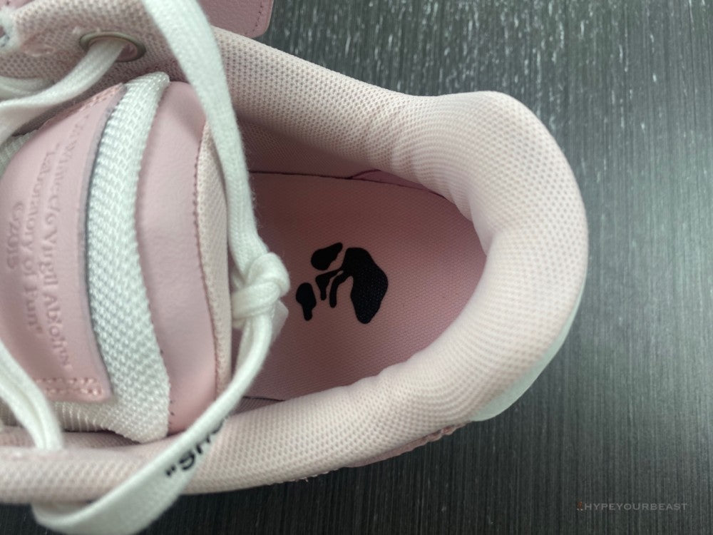 Off-White Out Of Office Low Pink Sneakers
