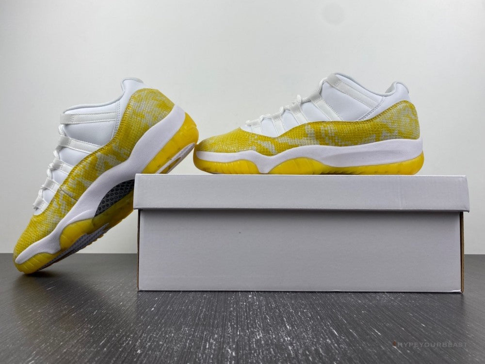Air Jordan 11 Low 'Yellow Snakeskin'