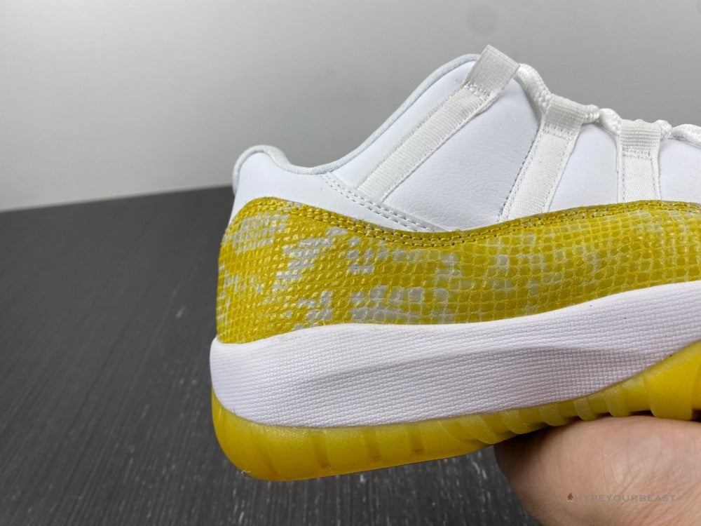Air Jordan 11 Low 'Yellow Snakeskin'