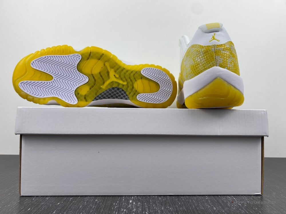 Air Jordan 11 Low 'Yellow Snakeskin'