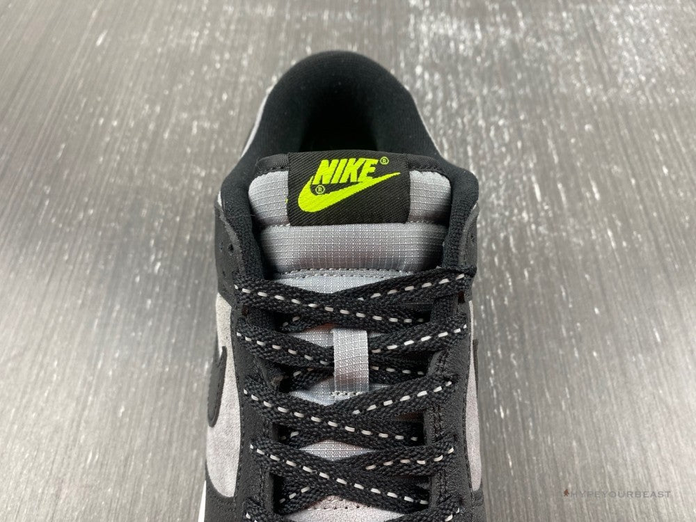 Nike Dunk Low Black Neon Green