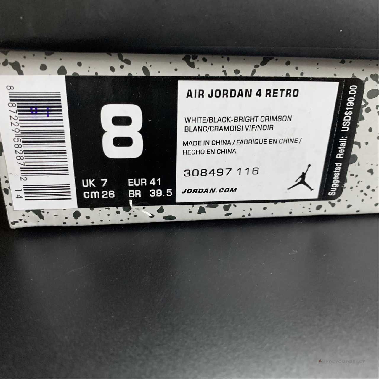 Air Jordan 4 'Crimson Tint'