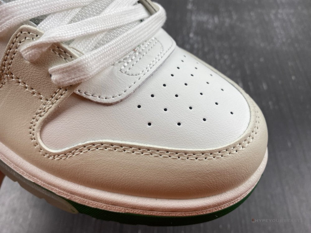 Off-White Out Of Office Low Green Sneakers