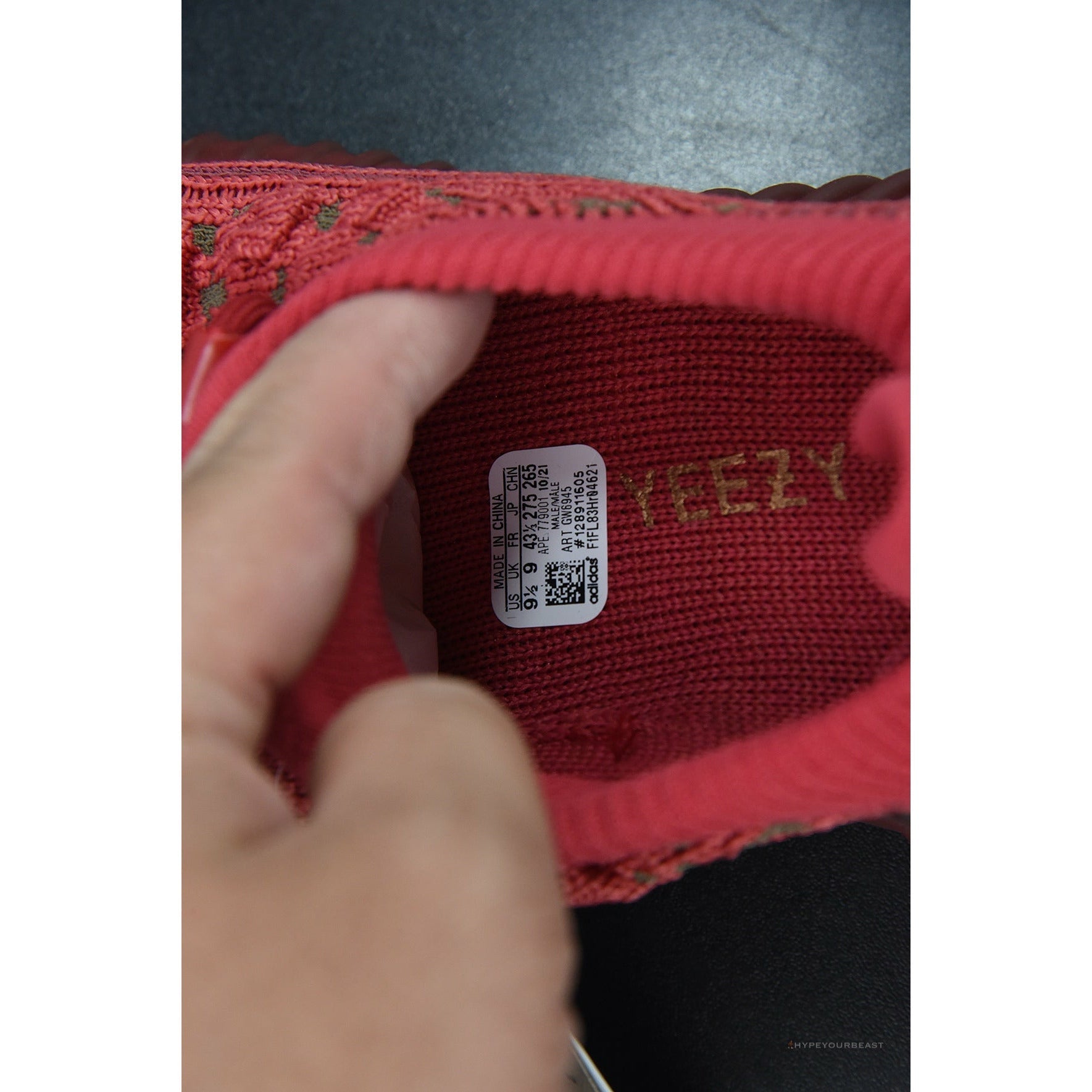 Adidas Yeezy 350 V2 'CMPCT Slate Red'