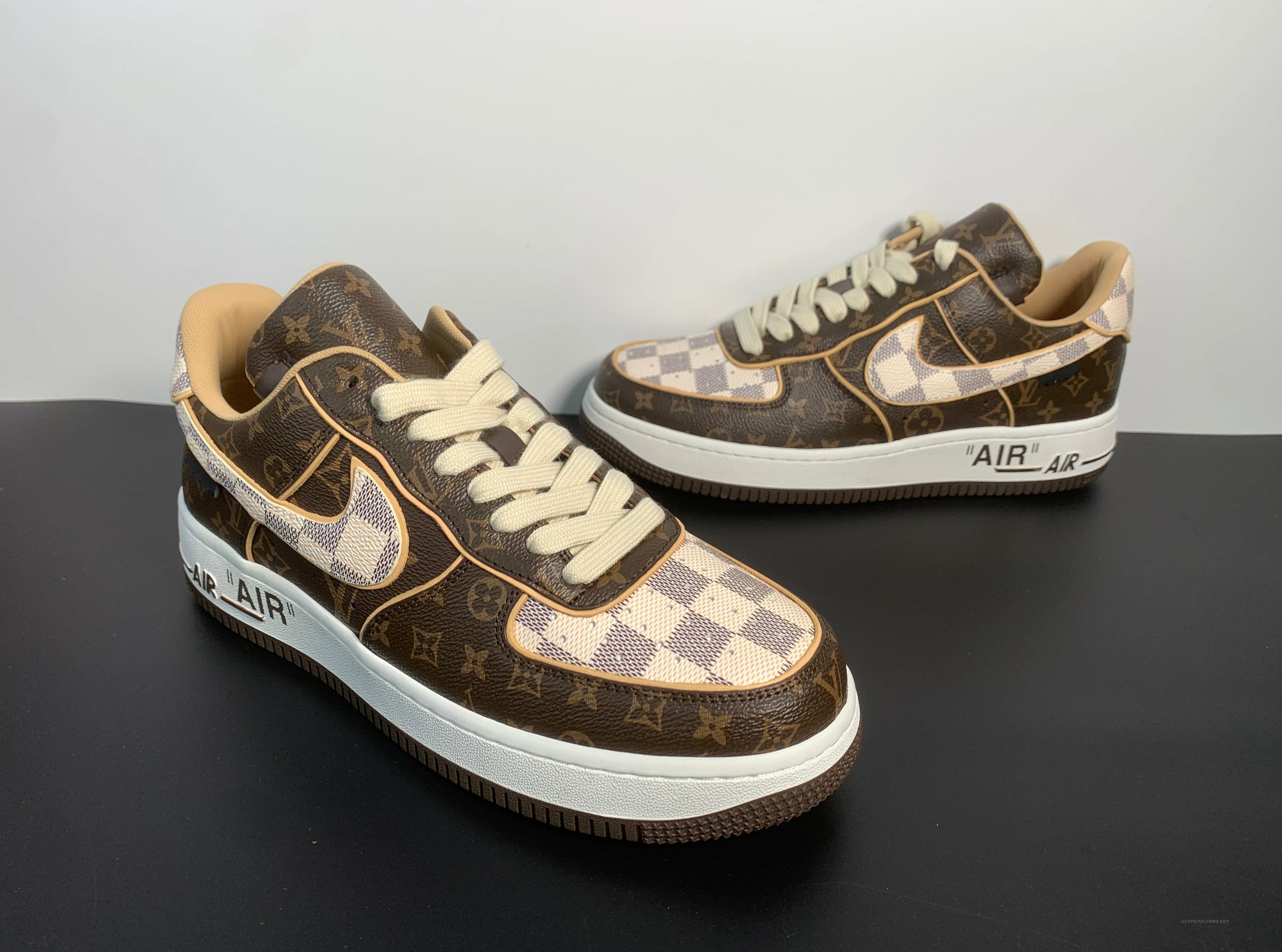 Nike Air Force 1 Low 'LV Monogram Brown Off-White'