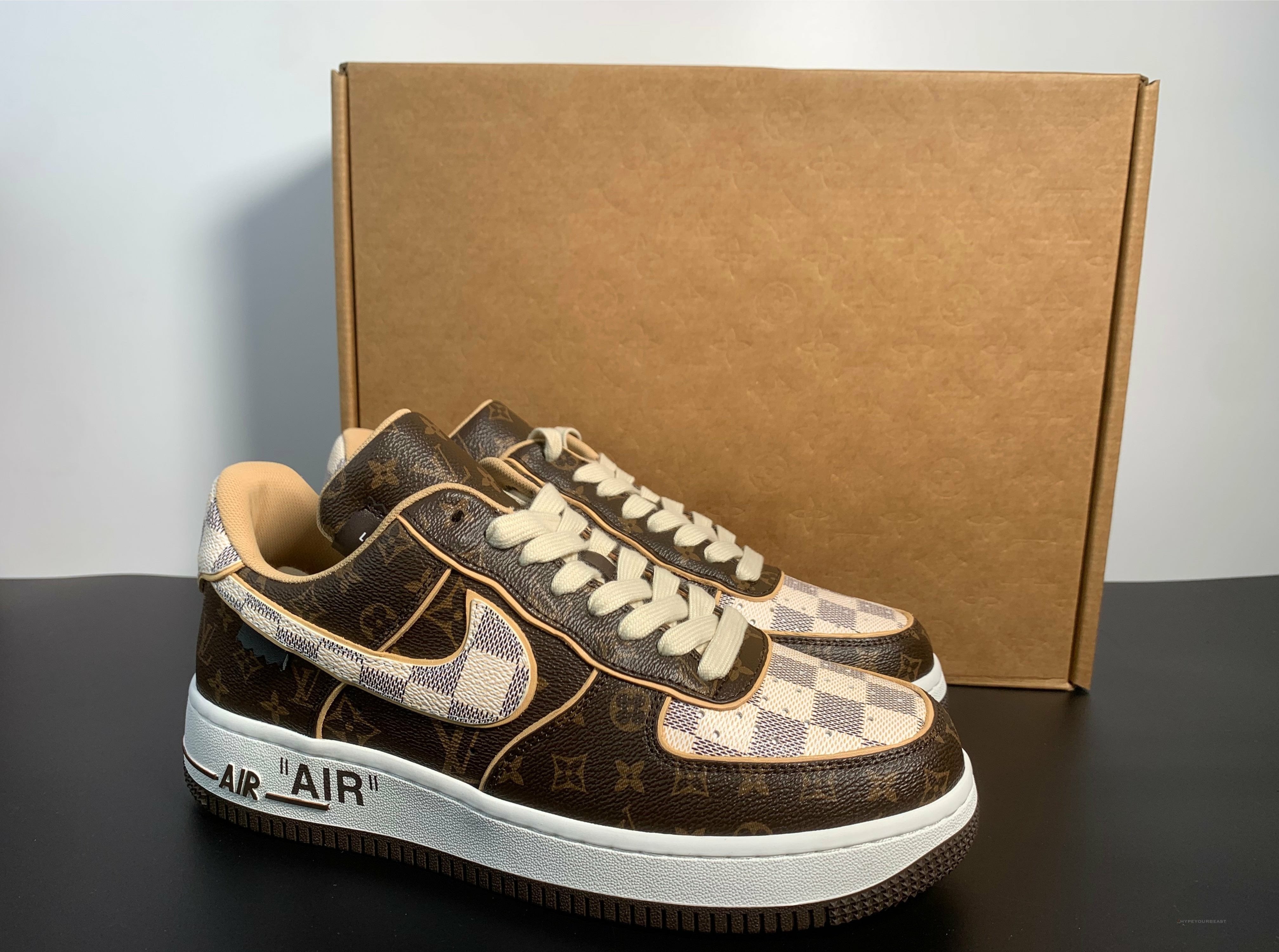 Nike Air Force 1 Low 'LV Monogram Brown Off-White'