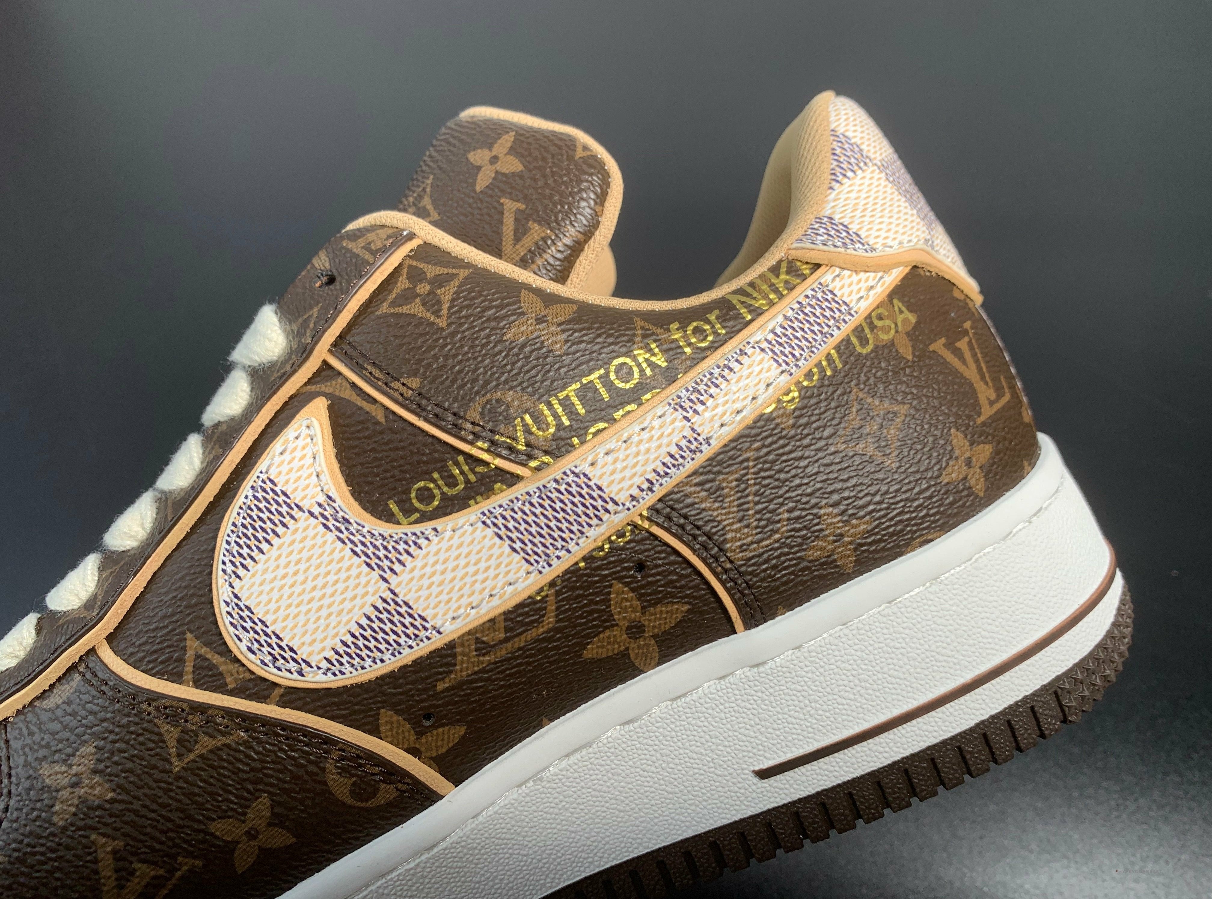 Nike Air Force 1 Low 'LV Monogram Brown Off-White'
