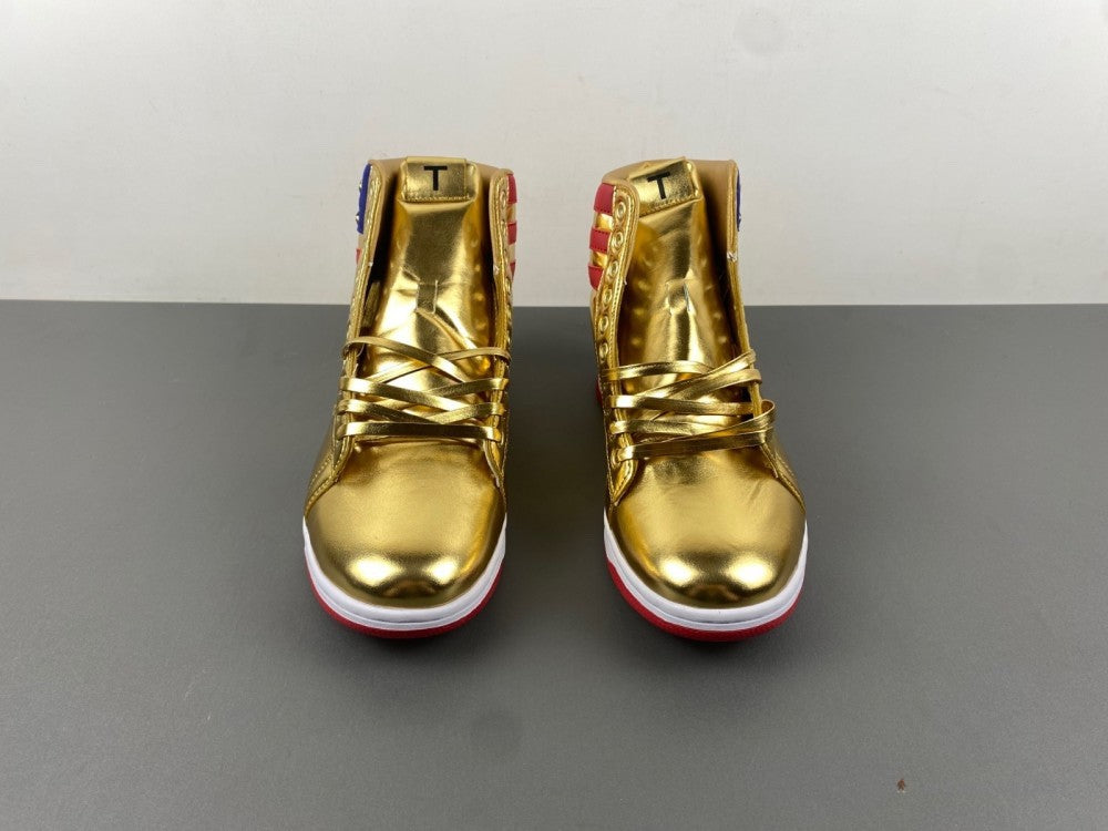 Donald Trump Never Surrender Shoes