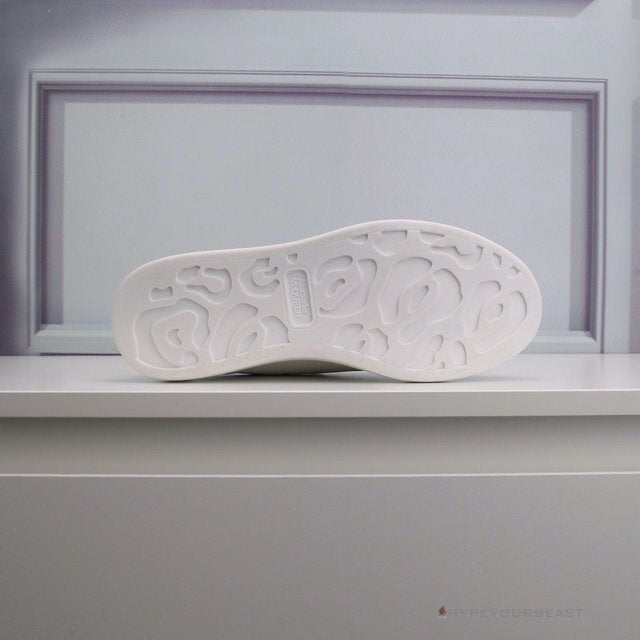 Alexander McQueen White / Silver Heel