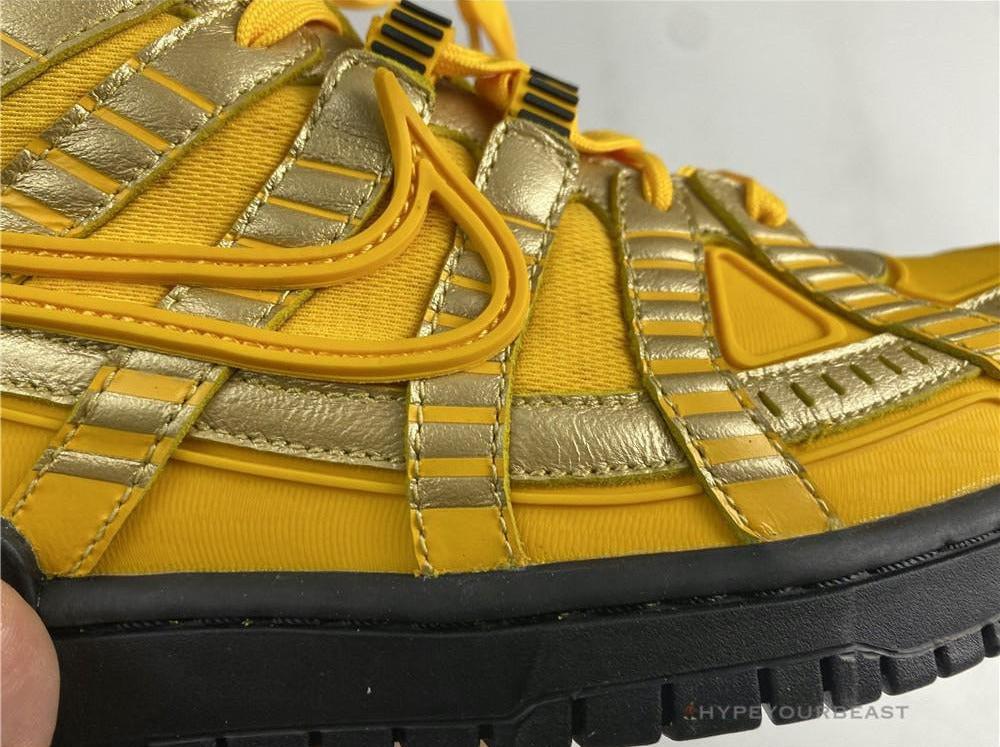 Nike AIr Rubber Dunk Off White 'University Gold'