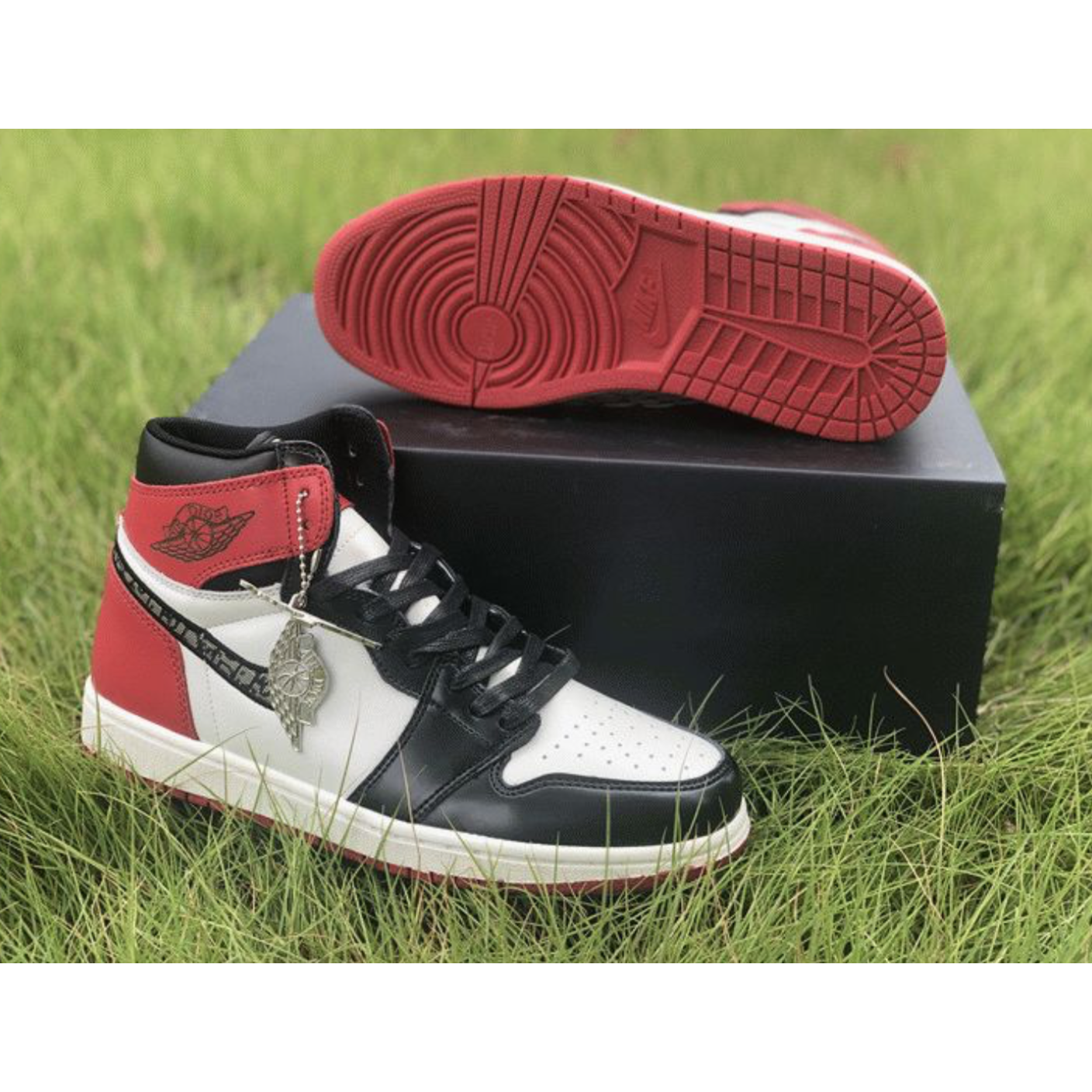 Air Jordan 1 High Black Red X Dior