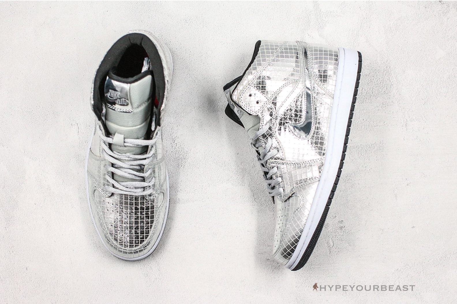 Air Jordan 1 Retro Mid 'Disco ball'