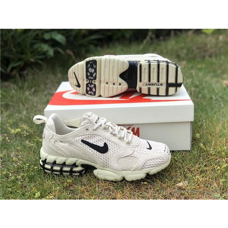 Stussy X Nike Air Zoom Spiridon Cage 2 Tan
