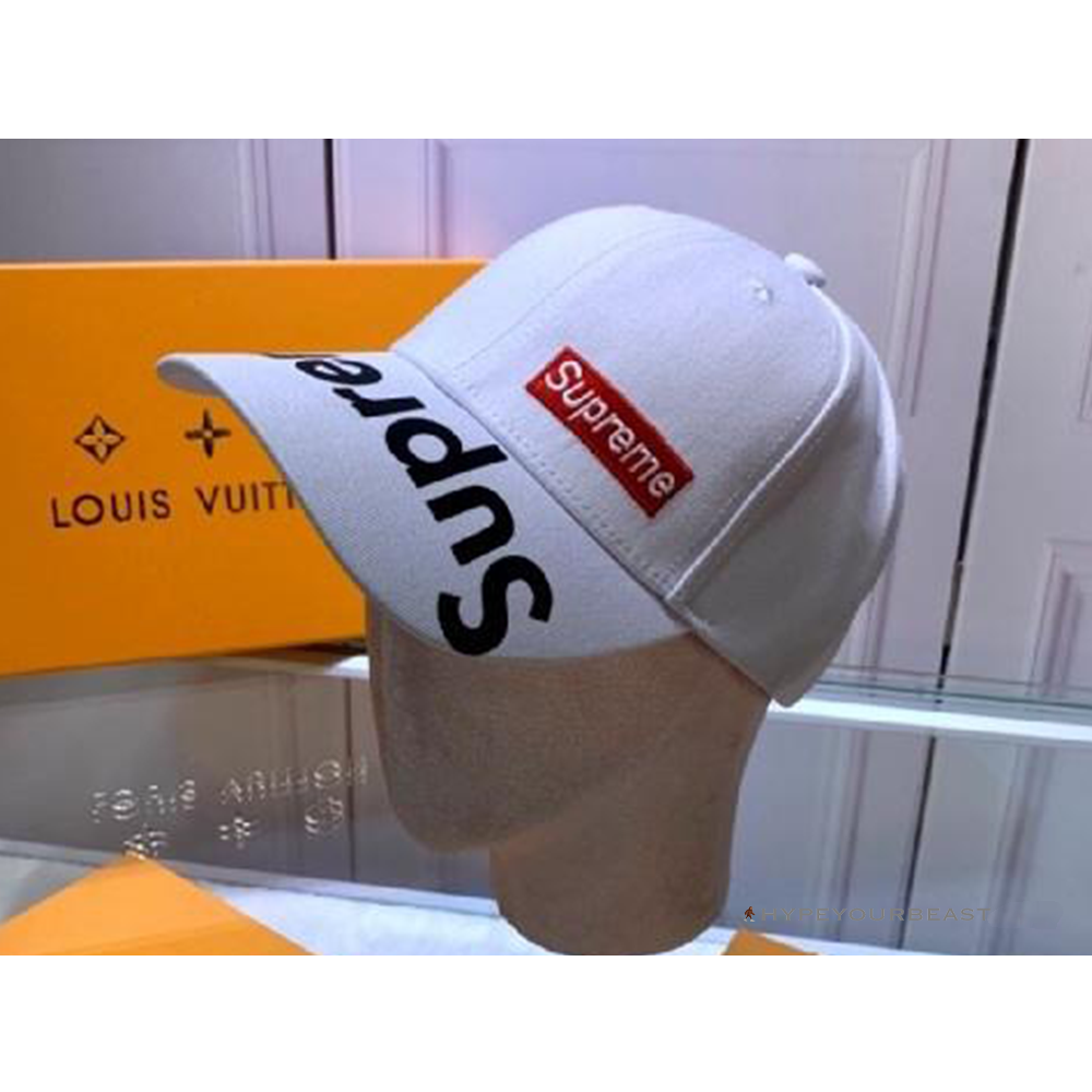 Supreme Hat White