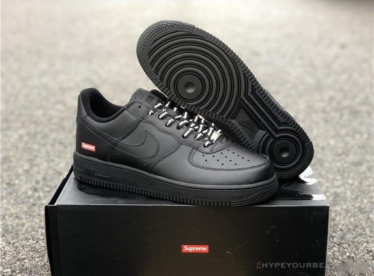 Nike Air Force 1 Low Supreme Black