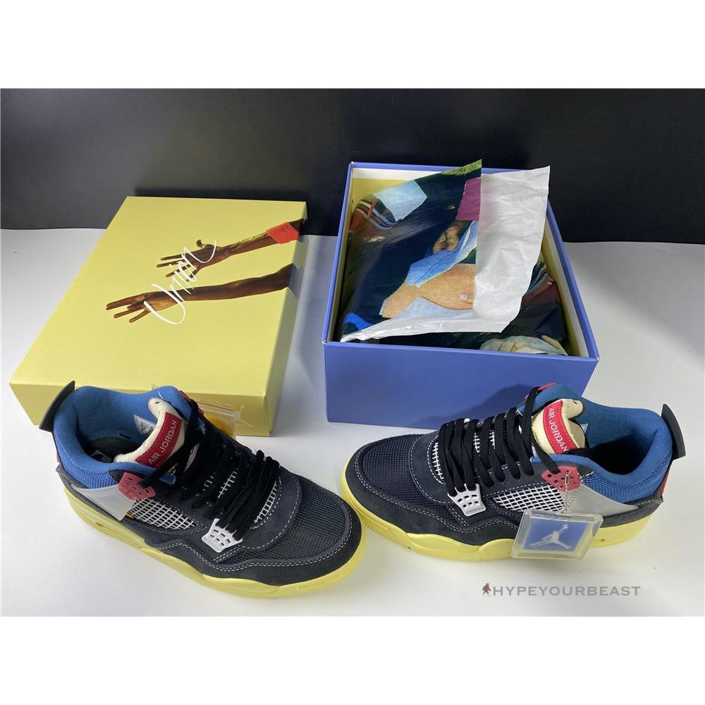 Union X Air Jordan 4 'Off Noir'