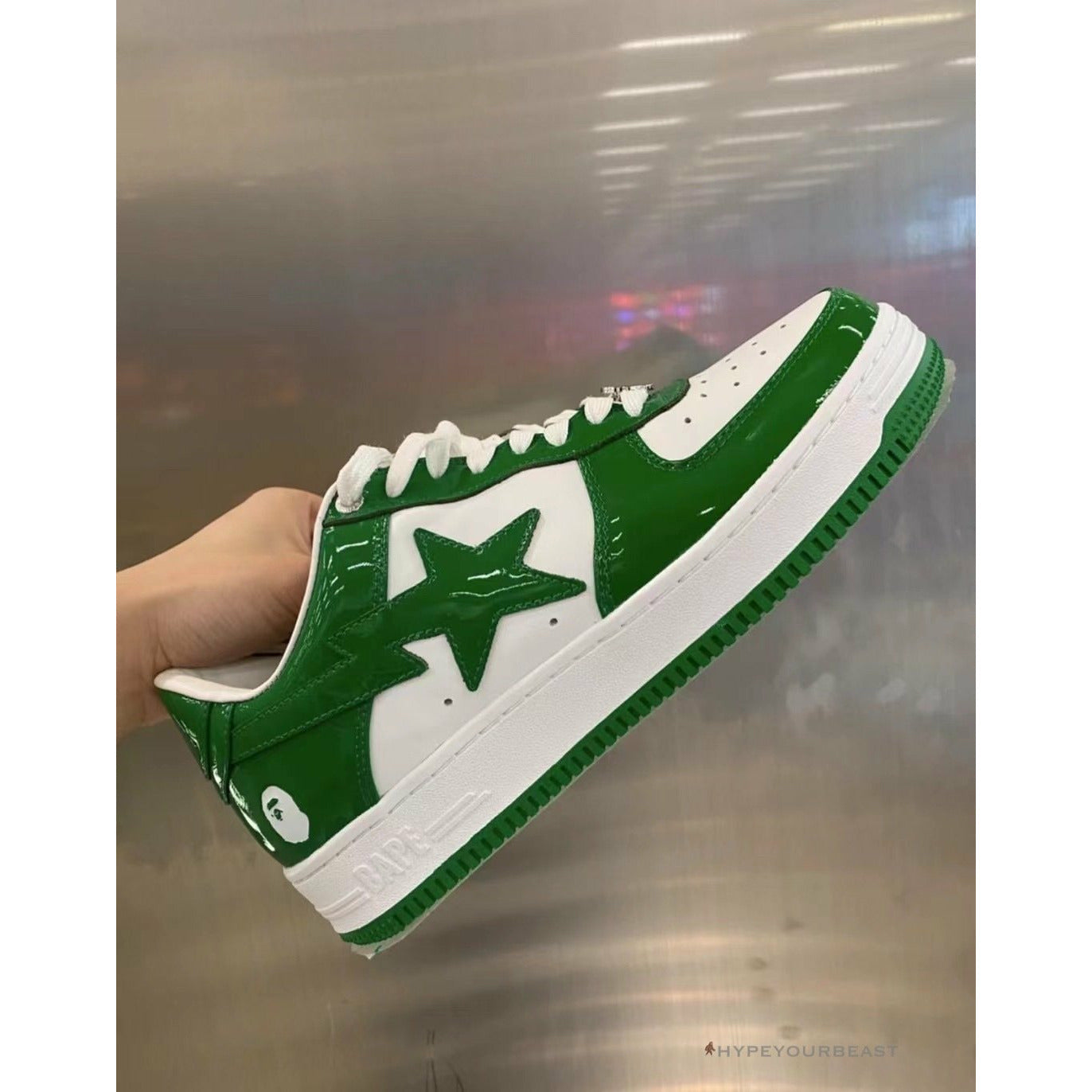 BAPE STA Low Top Sneakers Green