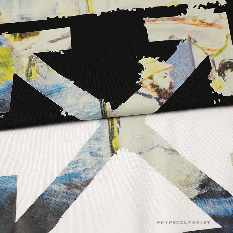 Off White Hoodie Vincent Van Gogh White