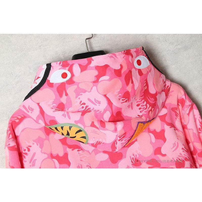 Bape Hoodie Pink
