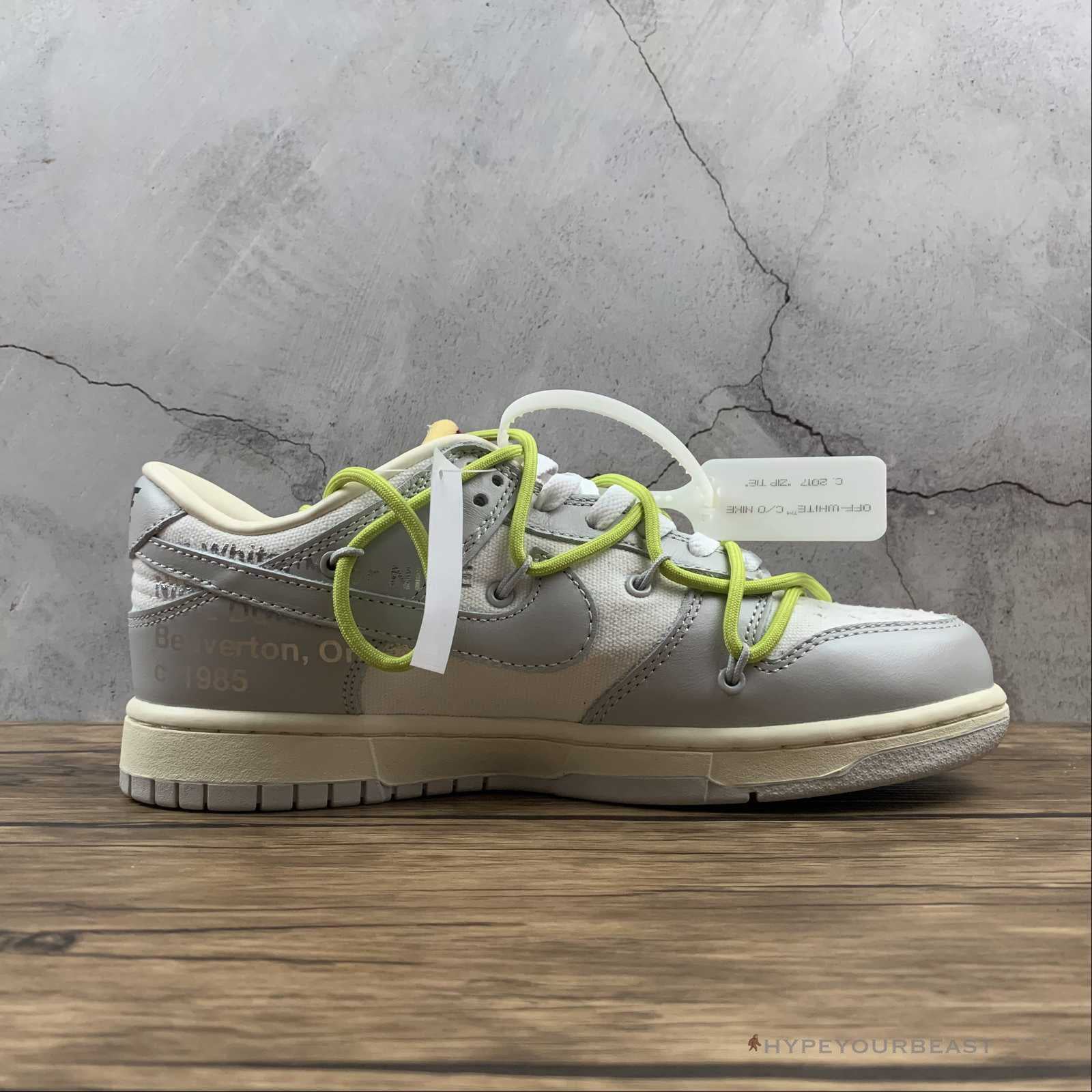 Off White X Nike Dunk Low 'Dear Summer - 44/50'