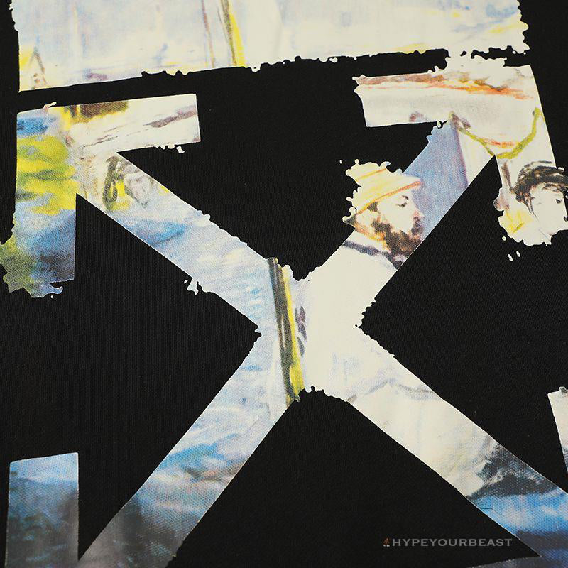 Off White Hoodie Vincent Van Gogh Black