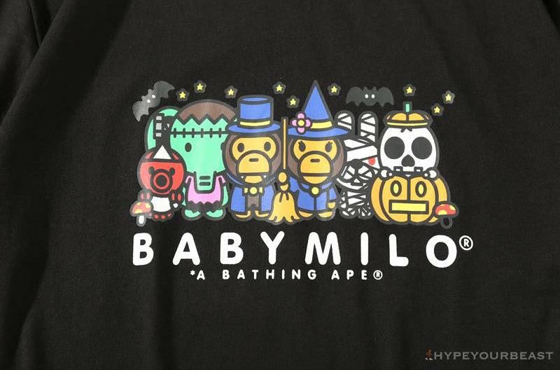 BAPE Baby Milo Halloween Tee Shirt 'BLACK'