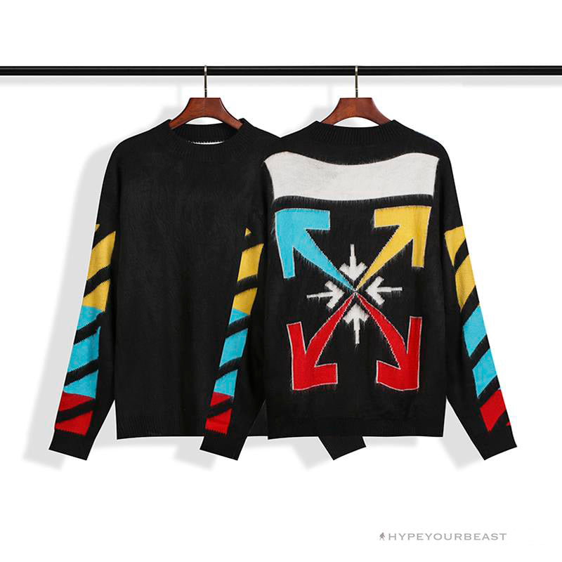 Off White Sweater Black