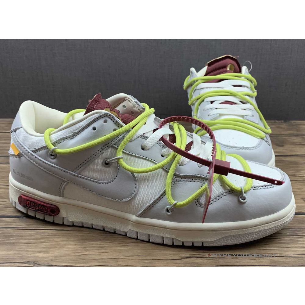 Off White X Nike Dunk Low 'Dear Summer - The 08/50'