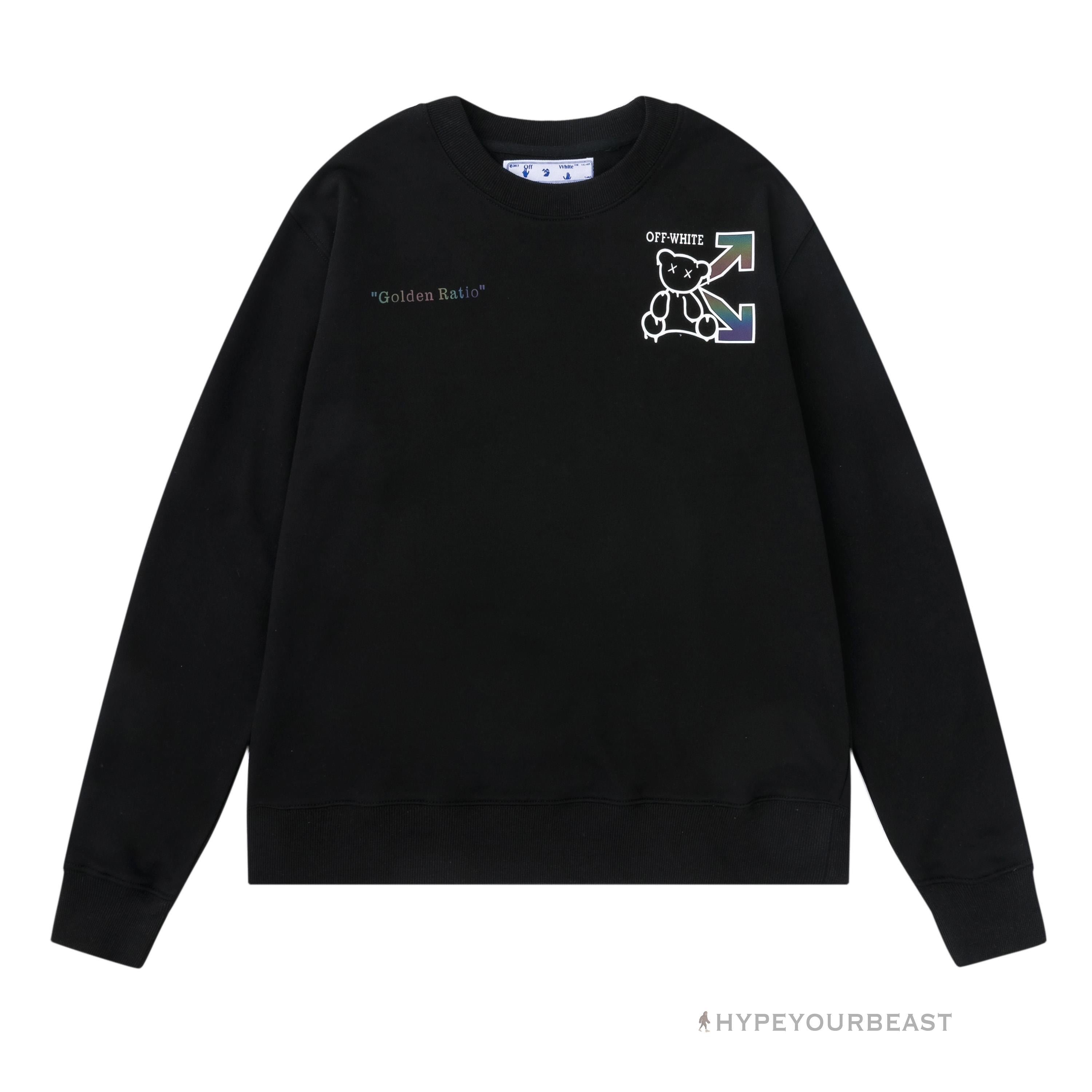 Off White Shirt Bear - Black