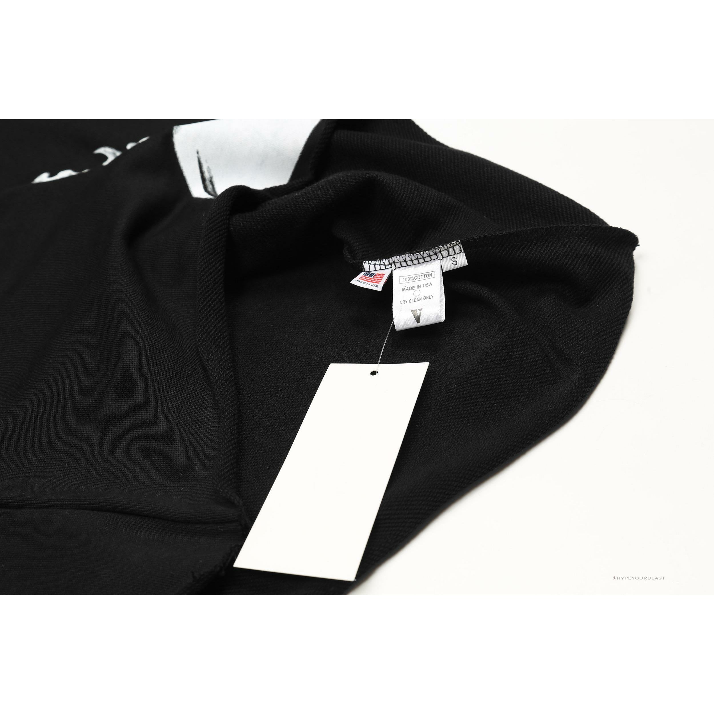 Vlone Hoodie Black Vampire