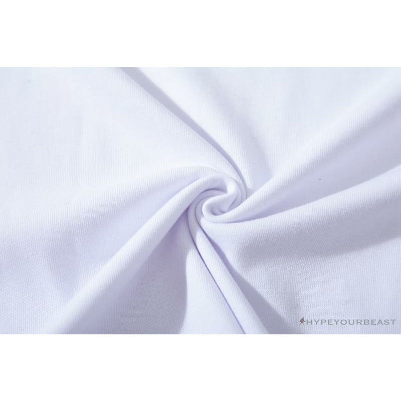 BAPE Readymade Small Bee Camouflage Letter Tee Shirt 'GREEN'