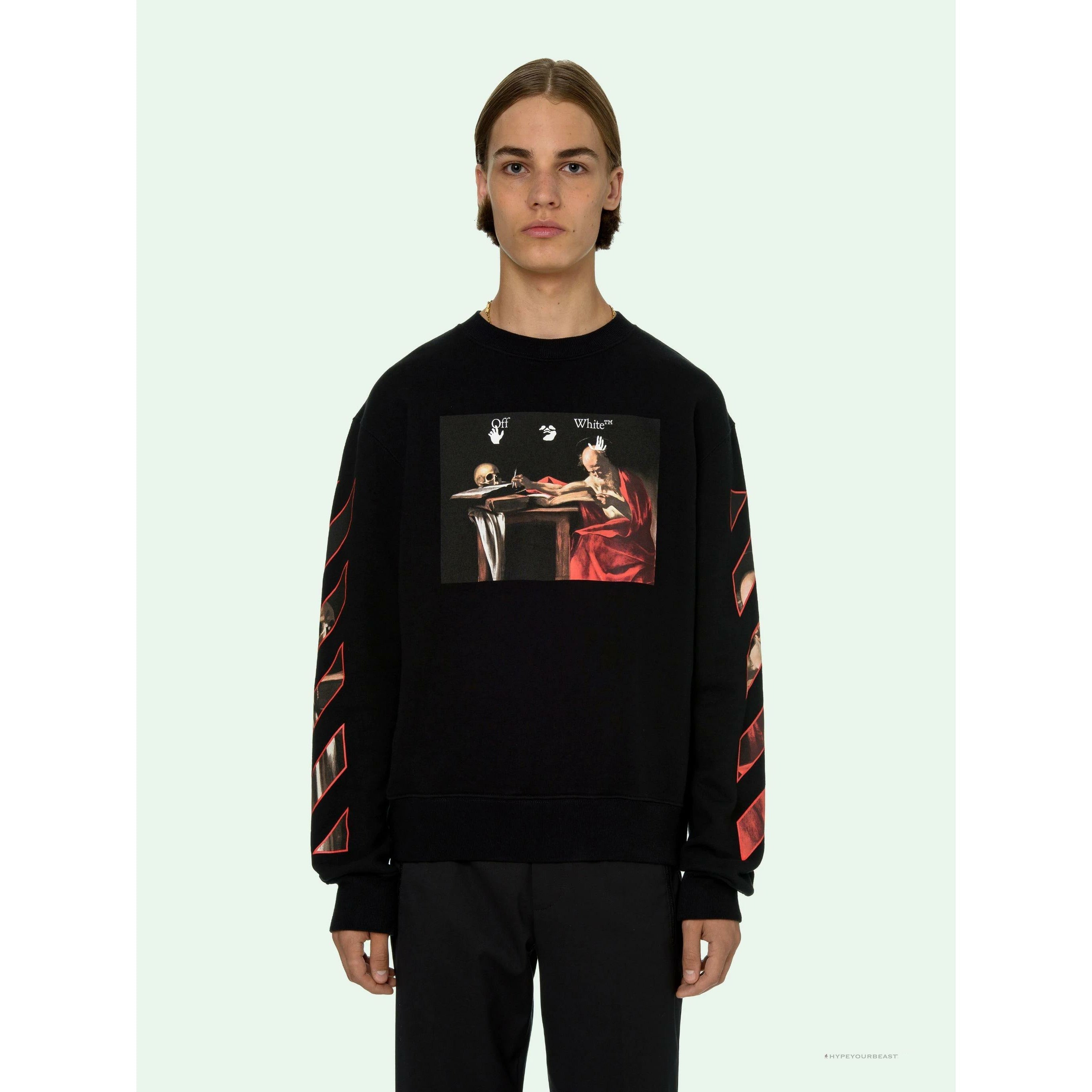 Off White Shirt Black Human