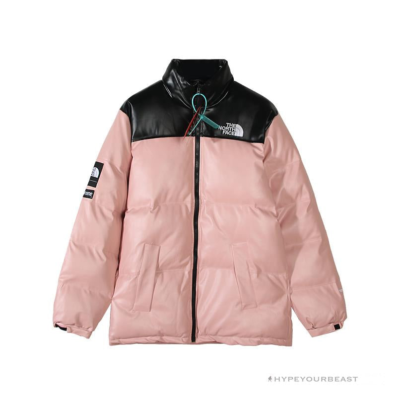 TNF X Supreme Jacket Pink