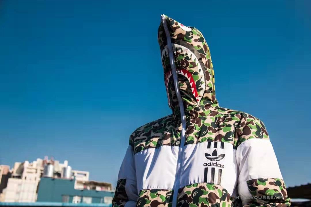 Adidas X Bape Camo Jacket