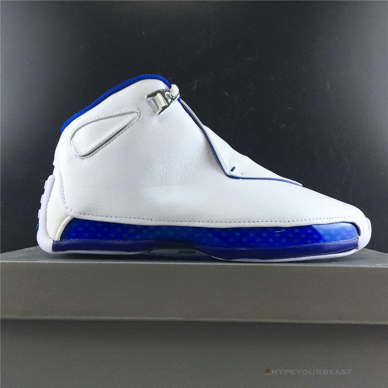 Air Jordan 18 Retro 'White Sport Royal'