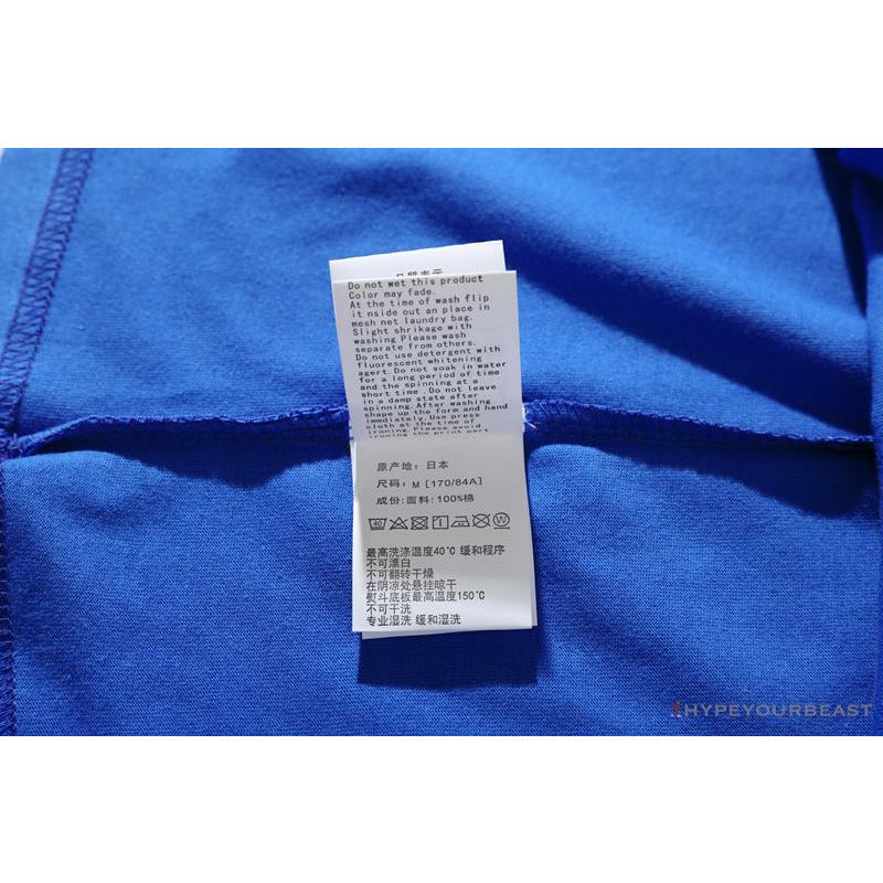 BAPE Little Ape Head Colorful Classic Tee Shirt 'BLUE'