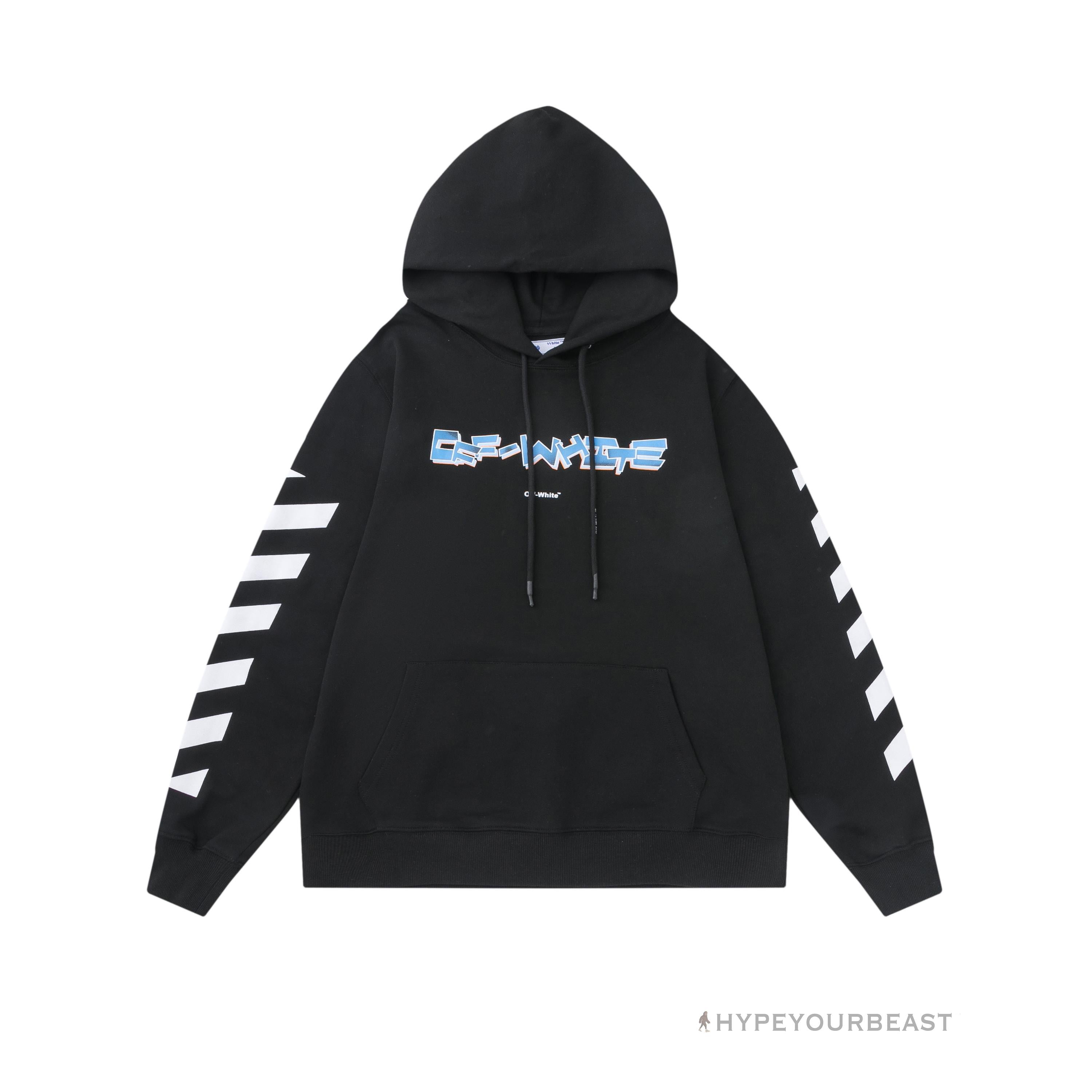 Off White Hoodie Looney - Black