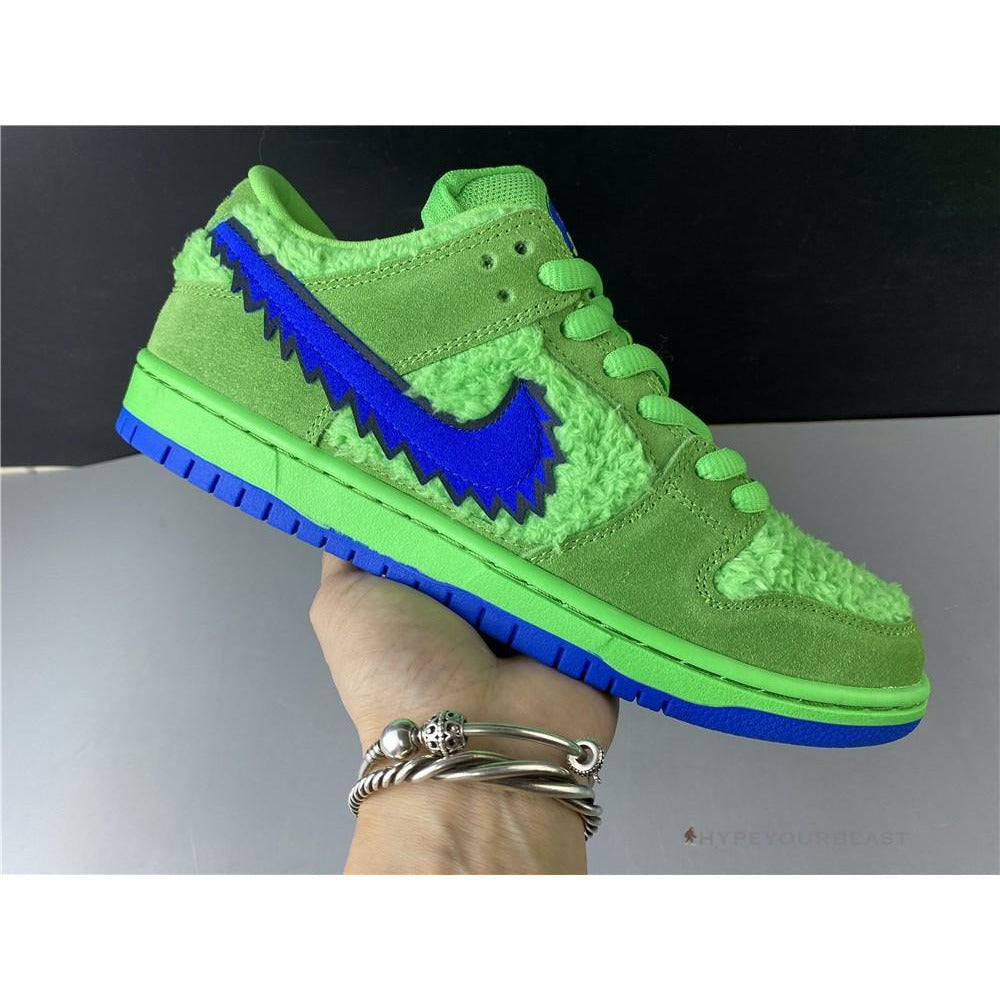 Nike SB Dunk Low X Grateful Dead Green Bear