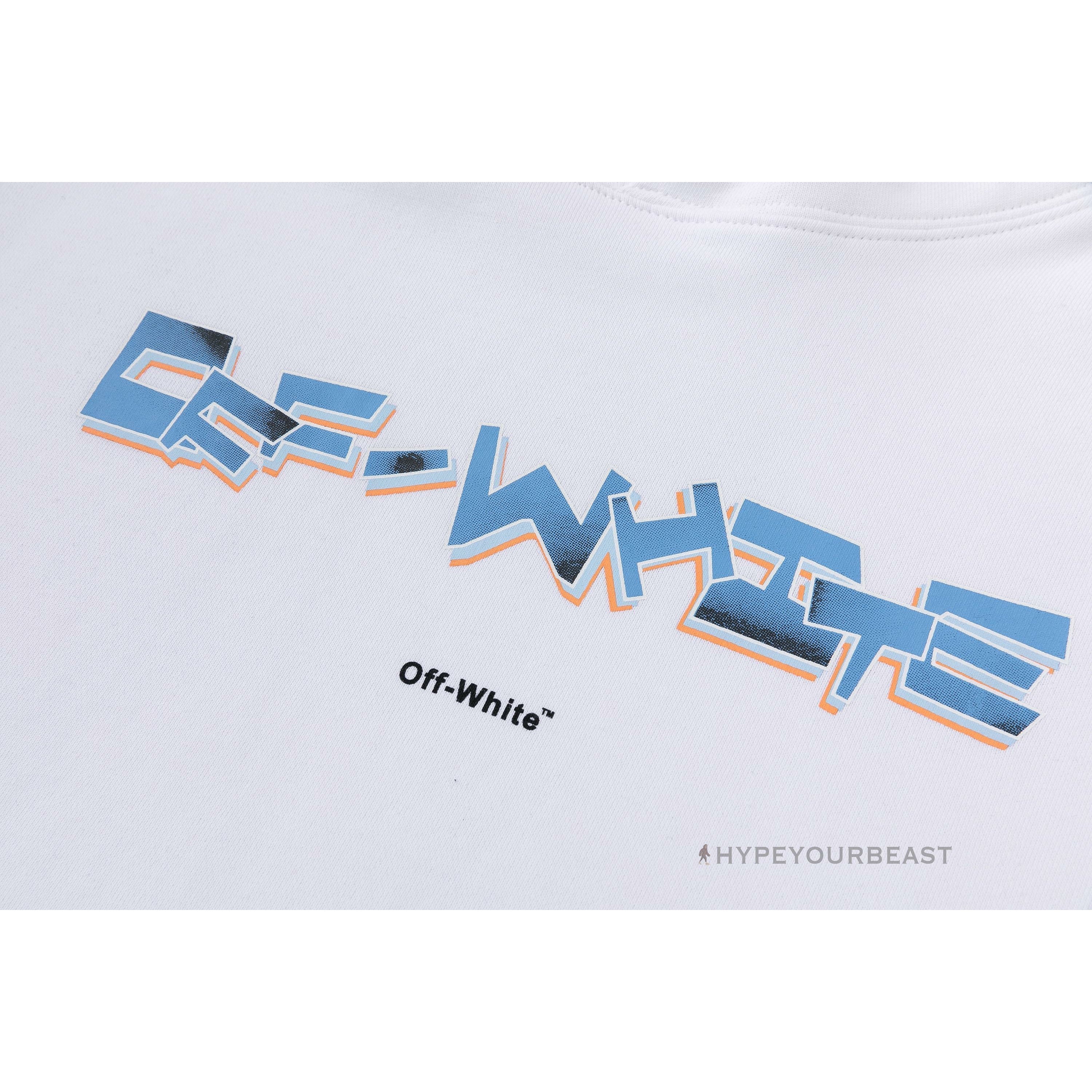 Off White Hoodie Looney - White
