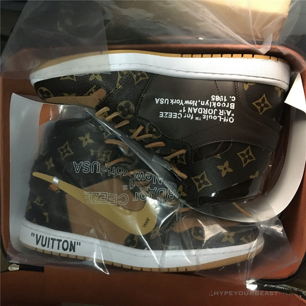 Off White X Jordan 1 X LV