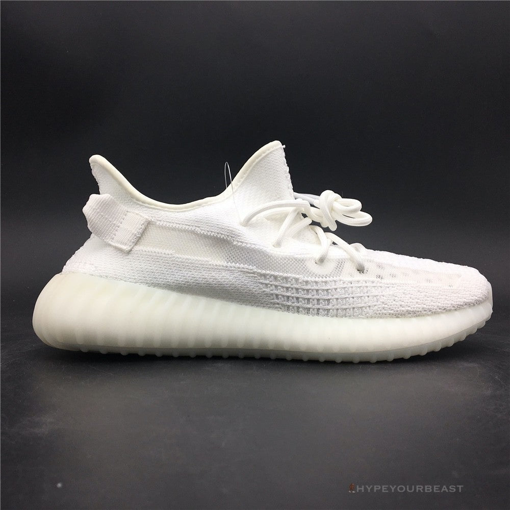 Adidas Yeezy Boost 350 V2 White / White Translucent Stripe