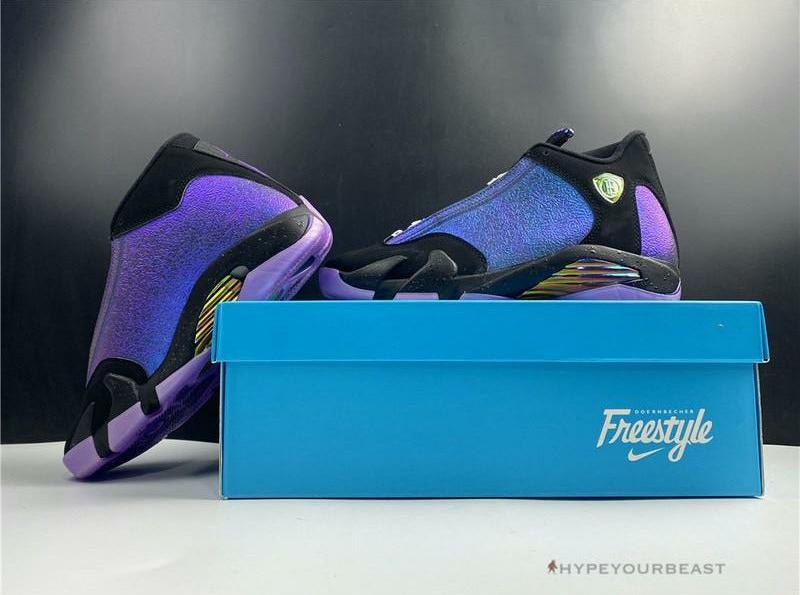 Air Jordan 14 'Doernbecher' Purple
