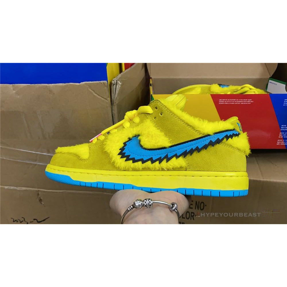 Nike SB Dunk Low X Grateful Dead Yellow Bear