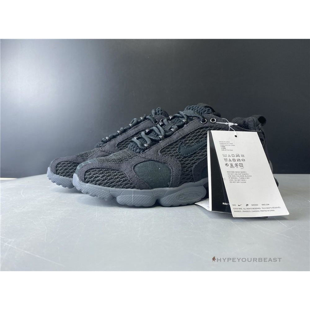 Stussy X Nike Air Zoom Spiridon Cage 2 Black