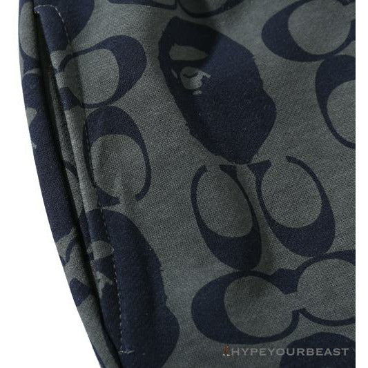 BAPE x COACH Co-Branded Dark-Blue Shorts