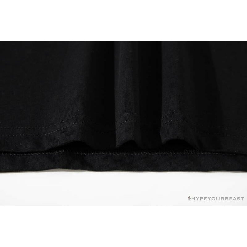 BAPE Shark Head PONR Tee Shirt 'BLACK'